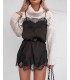Vestito Raso Pizzo