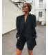 Maxi Giacca Black