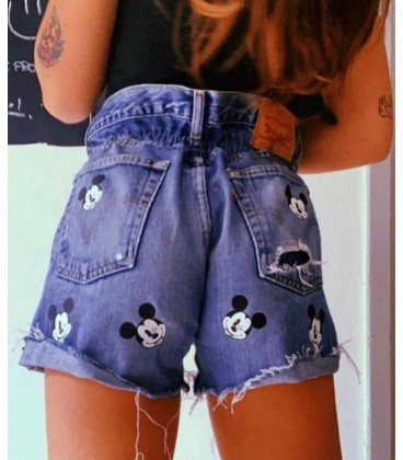 Short Jeans Vintage Levis MIckey