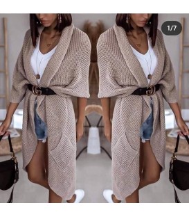 Cardigan Cappuccio