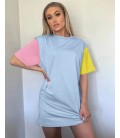 Maximaglia Multicolor Azzurra