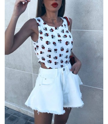 Jeans Short Campana