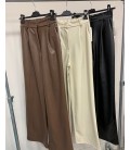 Pantalone Ecopelle Zampa 3 colori