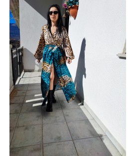 Maxi Abito Leopardato