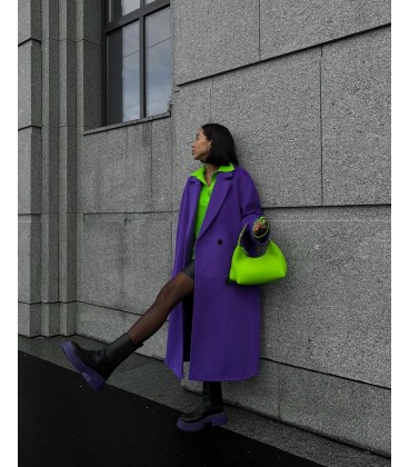 Maxi Cappotto Violet