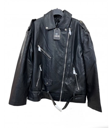 Chiodo Ecopelle Oversize
