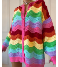 Maxi Maglione Arcobaleno