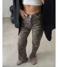 Jeans Animalier Leopardato