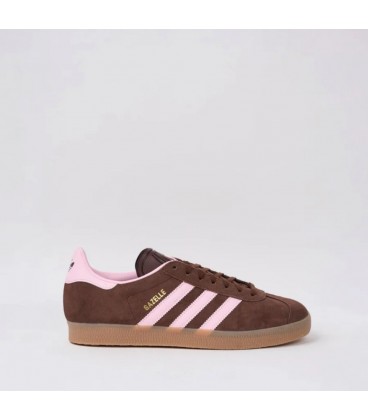 Adidas gazzelle brown pink