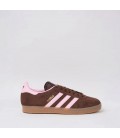 Adidas gazzelle brown pink