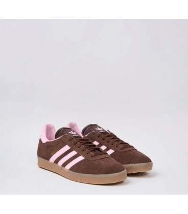 Adidas gazzelle brown pink