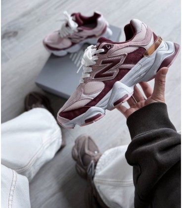 New Balance 9060 Burgundy/Pink