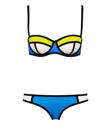 Bikini Multicolor Blu