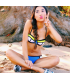 Bikini Multicolor Blu