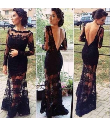 Maxi abito Lace V