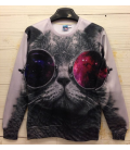 Pullover 3d Cat