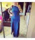 Maxi Vestito Blu