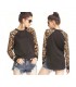 Pullover M. Leopard Nero